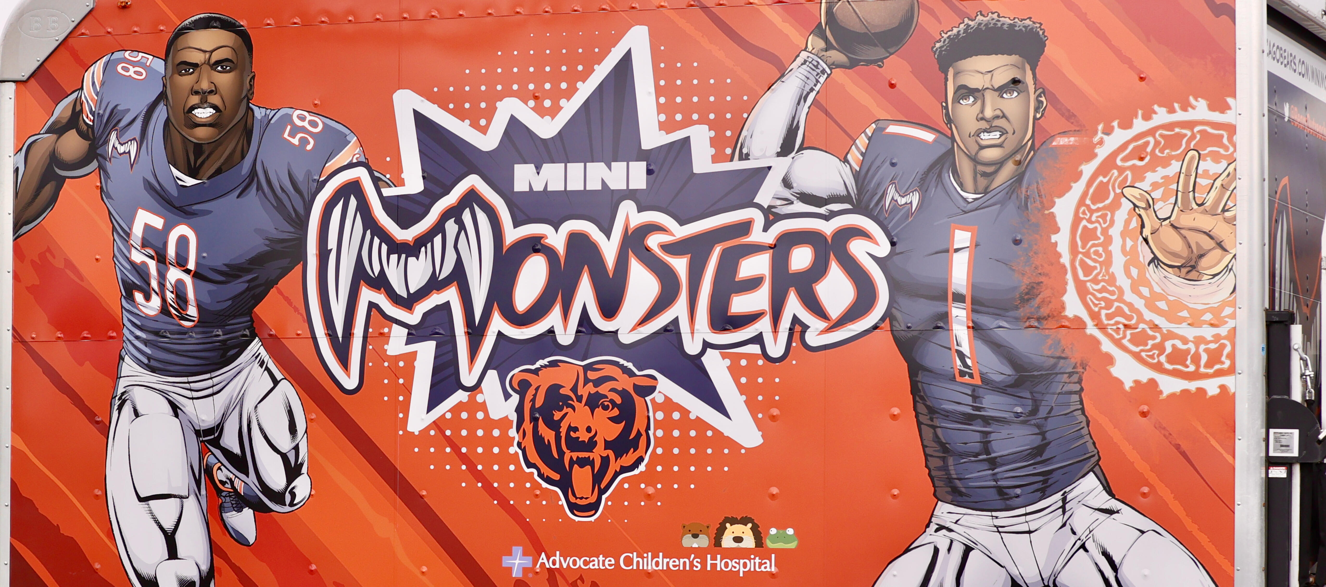 Chicago Bears Mini-Monsters clinic