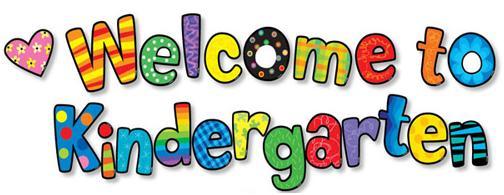 welcome to kindergarten image